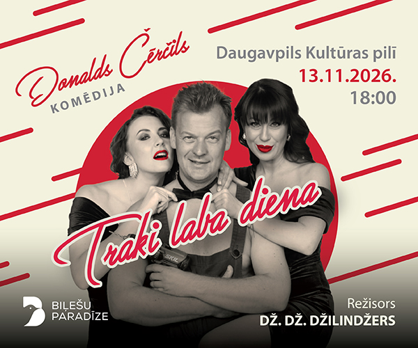 Traki laba diena banner