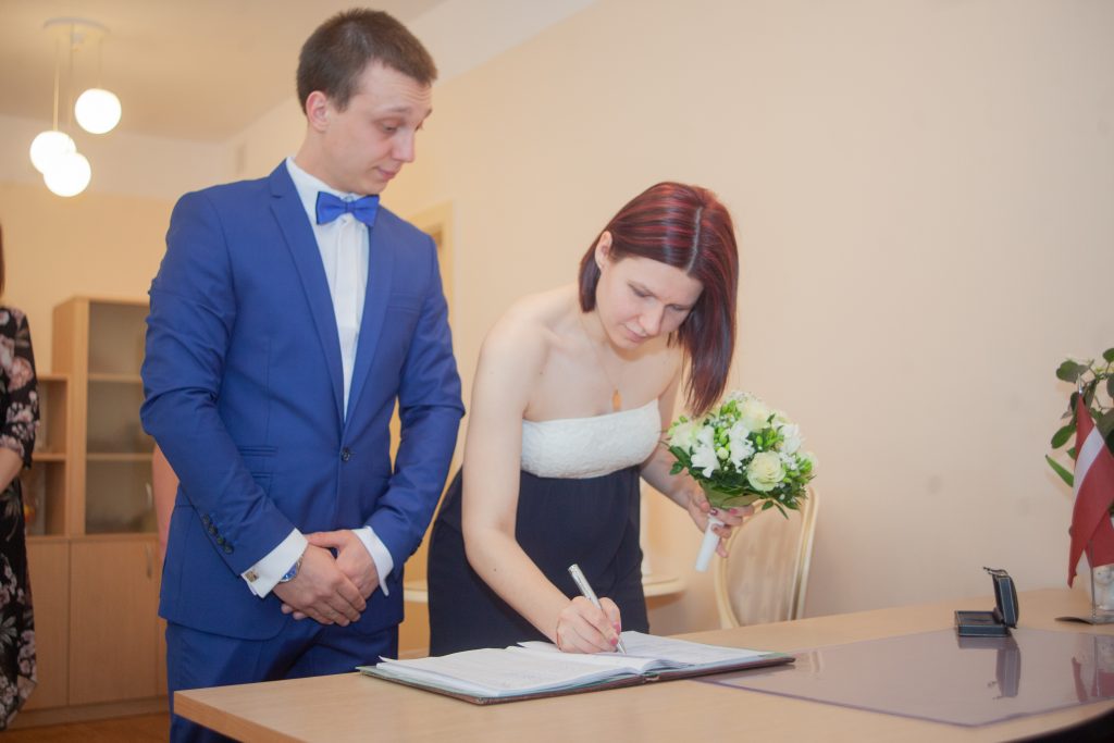Свадебная пара недели: Кристина и Всеволод. Даугавпилс, 29 марта 2019 года.