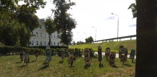 Акция в Даугавпилсе в ответ на отказ городской думы строить крытый скейт-парк. 4.08.2019