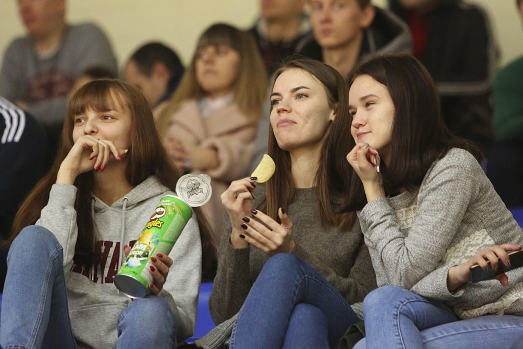 Футзал, Чемпионат Латвии – 2019/2020. Высшая лига. Даугавпилс, 8 декабря 2019 года, 9 тур. «Локомотив» - «Раба». Фото: Сергей Кузнецов