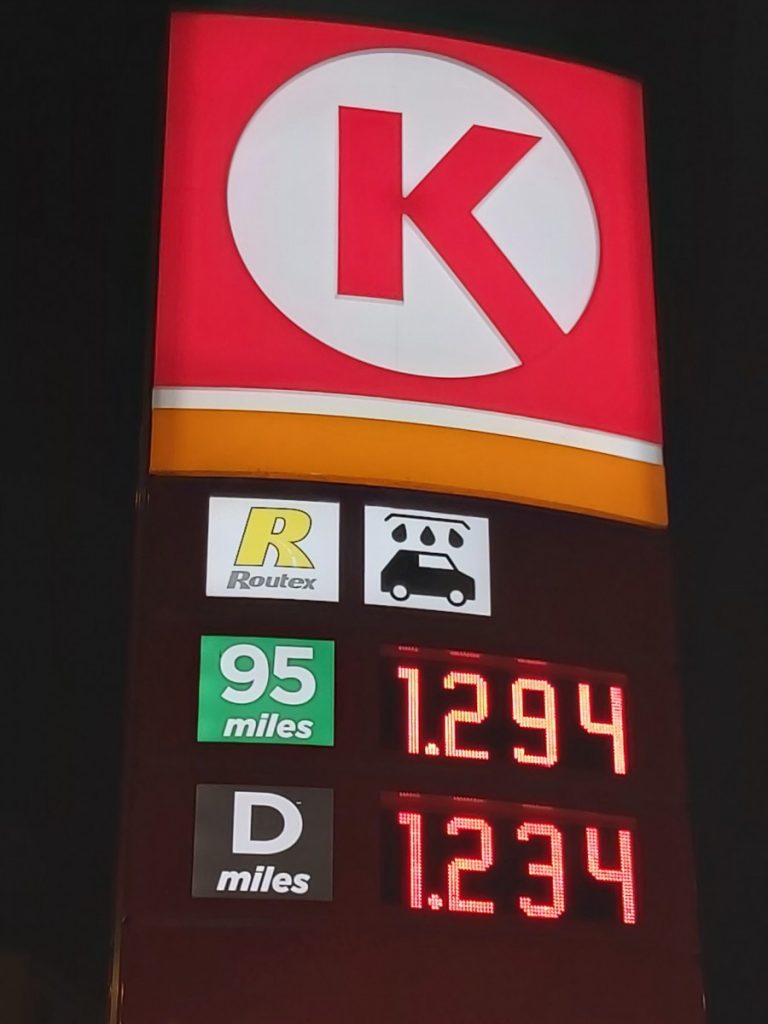 Цены на топливо 31 декабря 2019 года