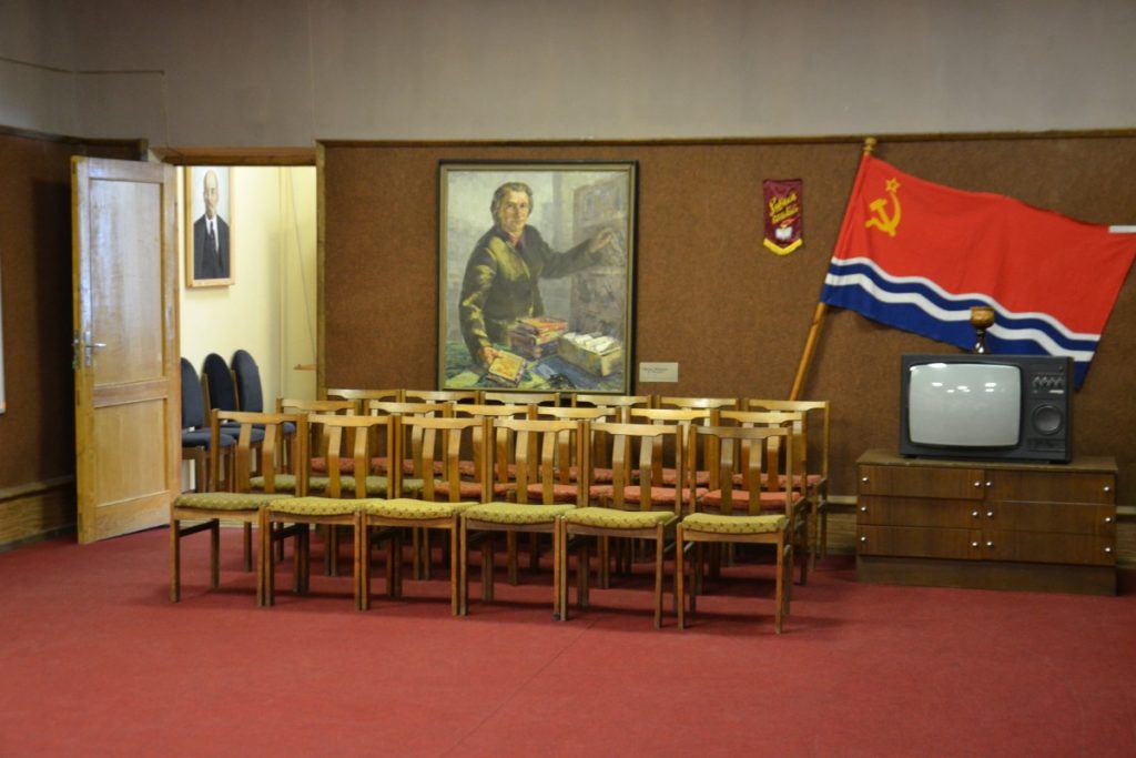 Экспозиция "Советские годы" в Айзкраукле. Фото: chayka.lv