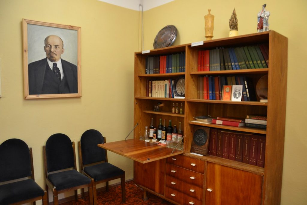 Экспозиция "Советские годы" в Айзкраукле. Фото: chayka.lv