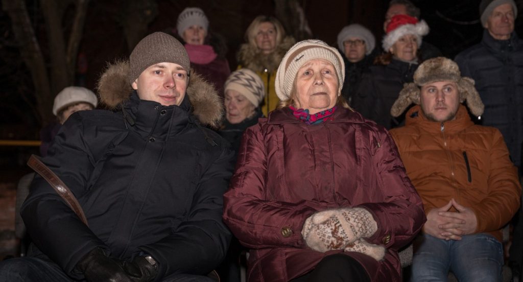 Новогодний праздник в посёлке Общества слепых. 29 января 2019 года, Даугавпилс. Фото: Михаил Рыжков