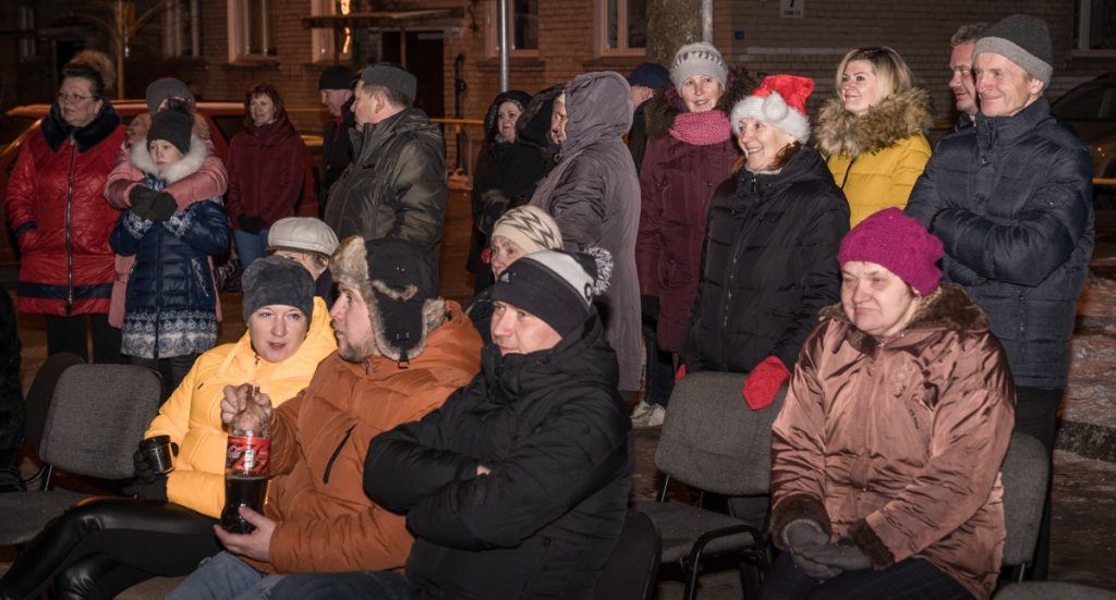 Новогодний праздник в посёлке Общества слепых. 29 января 2019 года, Даугавпилс. Фото: Михаил Рыжков