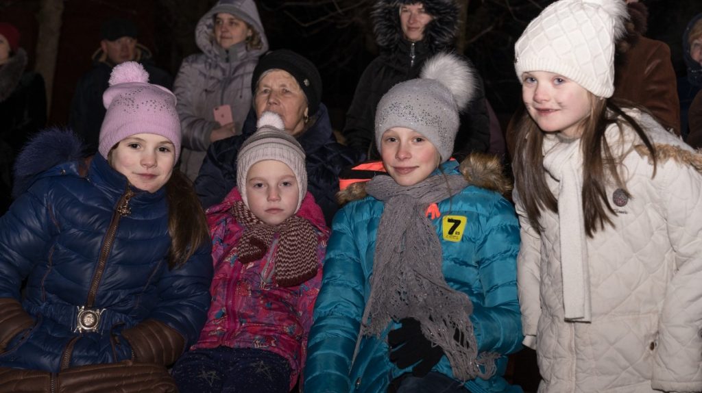 Новогодний праздник в посёлке Общества слепых. 29 января 2019 года, Даугавпилс. Фото: Михаил Рыжков
