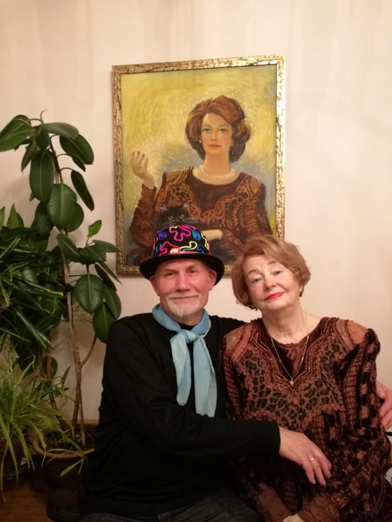 Виталий Ермолаев с женой Людмилой. Фото из личного архива