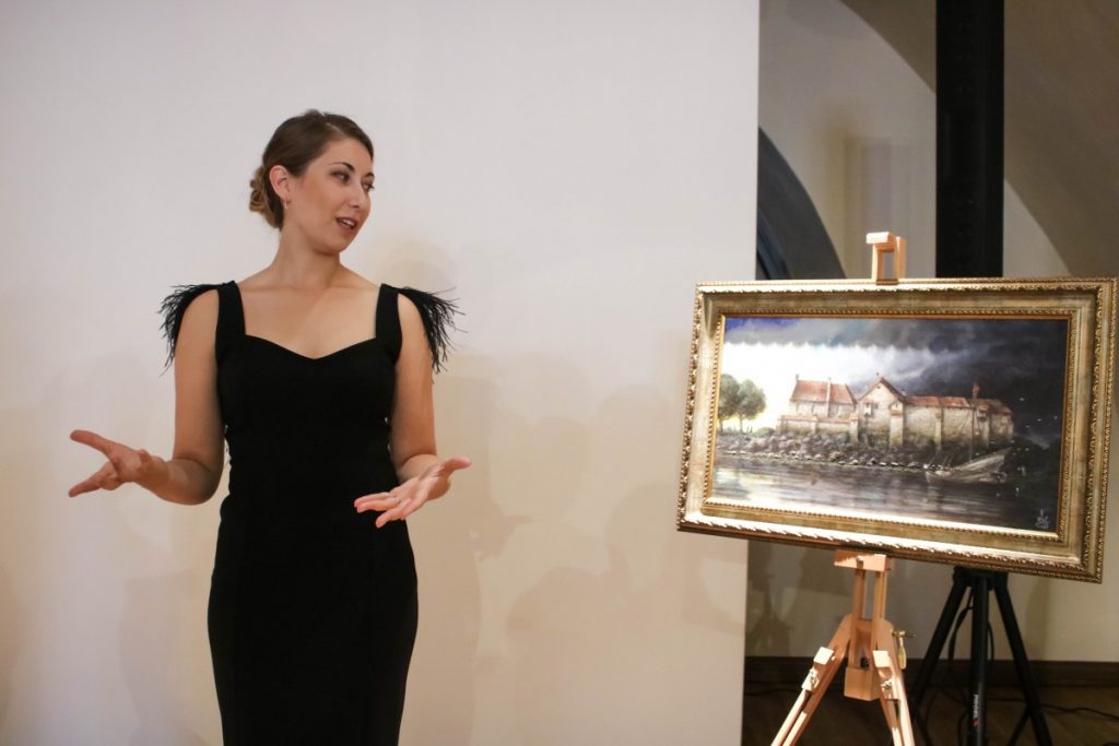 На выставке Сержа Сунне в Даугавпилсе. 1 августа 2020 года. Фото: Настя Гавриленко
