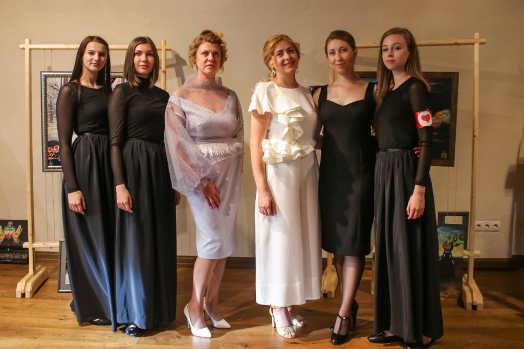 На выставке Сержа Сунне в Даугавпилсе. 1 августа 2020 года. Фото: Настя Гавриленко
