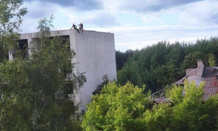 Даугавпилс, заброшка в Крыжах, начало сентября 2020 года. Фото Надежды Разводовской