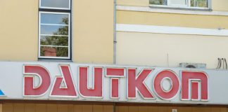 Предприятие Dautkom в Даугавпилсе. 10 сентября 2020 года. Фото: Евгений Ратков