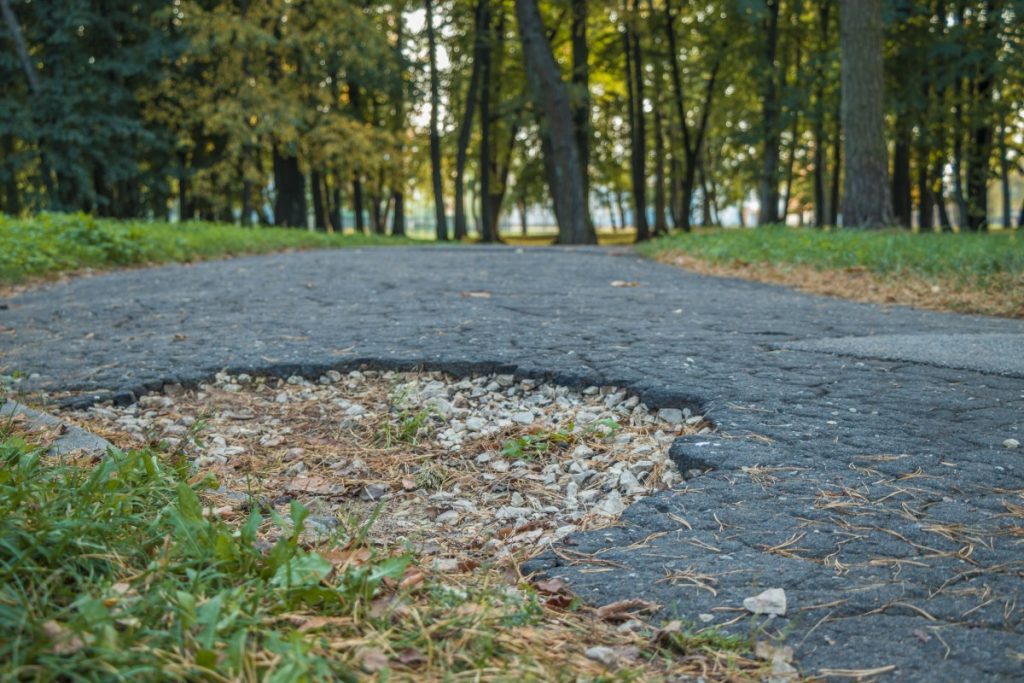 Парк Айзпилсетас в Даугавпилсе. 30 сентября 2020 года. Фото: Евгений Ратков