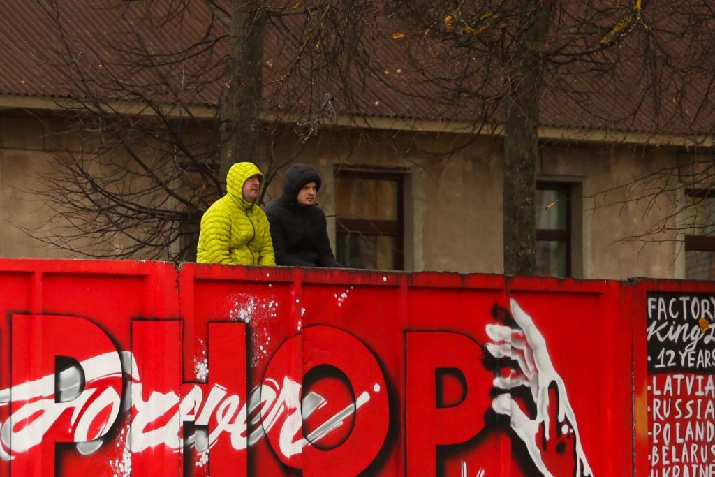 "Даугавпилс" - "РФШ". Чемпионат Латвии - 2020, Высшая лига. 1 ноября 2020, Даугавпилс. Фото: Сергей Кузнецов