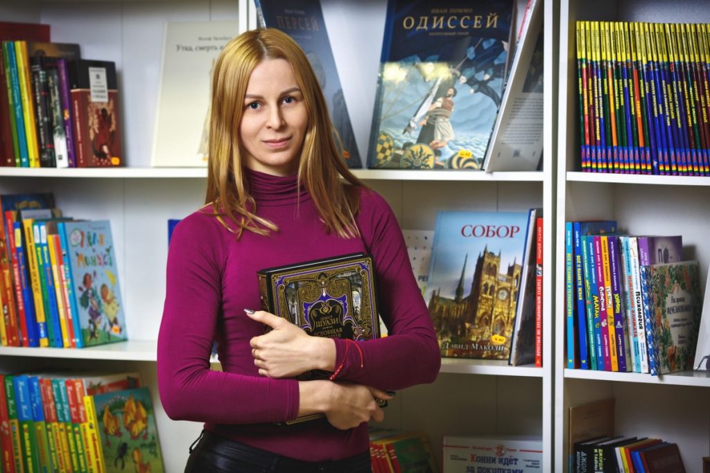 Дарья Конончук, хозяйка магазина детских книг