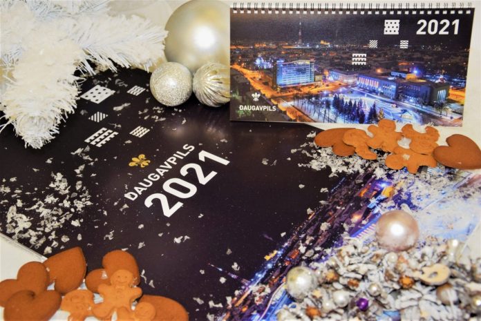 Календарь с видами Даугавпилса на 2021 год. Фото: daugavpils.lv Календарь с видами Даугавпилса на 2021 год. Фото: daugavpils.lv
