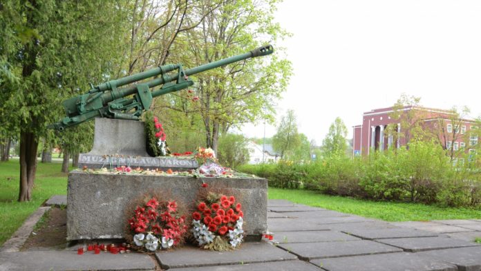 Фото: jekabpils.lv Мемориал Второй мировой войне в Екабпилсе