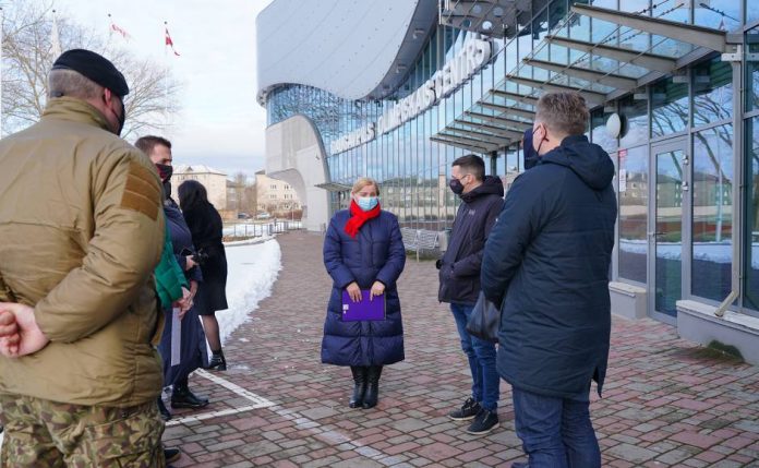 В Даугавпилсском Олимпийском центре будет работать центр вакцинации. Фото: daugavpils.lv