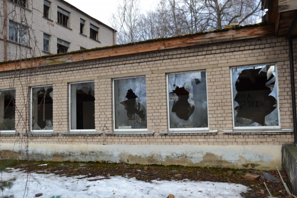 Территория бывшего Межциемского ремесленного училища. 26 февраля 2021 года. Фото: Елена Иванцова