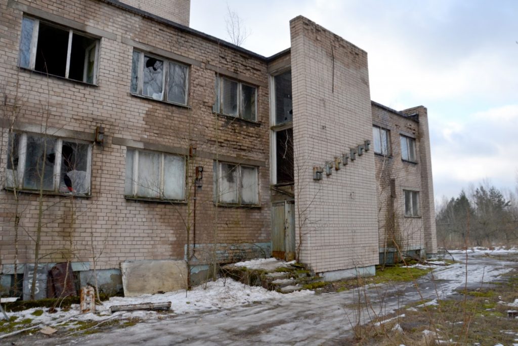 Территория бывшего Межциемского ремесленного училища. 26 февраля 2021 года. Фото: Елена Иванцова