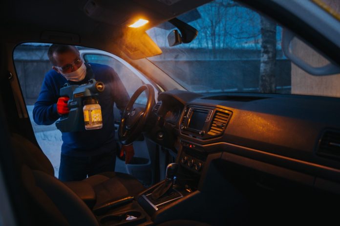 Olklin serviss. Пистолет-распылитель E-Spray Electrostatic. Фото: Ирина Маскаленко