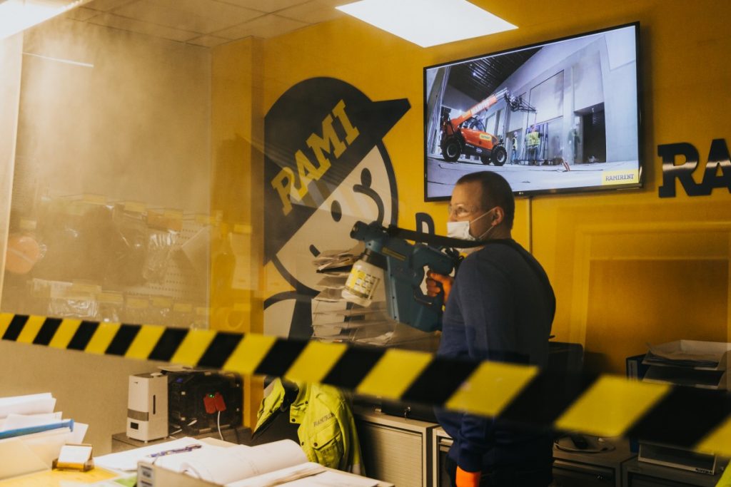 Olklin serviss. Пистолет-распылитель E-Spray Electrostatic. Фото: Ирина Маскаленко