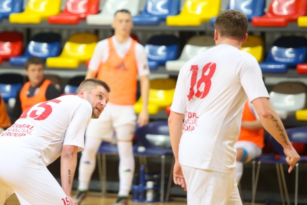 "Локомотив" - "Раба". Чемпионат Латвии по футзалу. Даугавпилс, 27 марта 202 года. Фото: Сергей Кузнецов