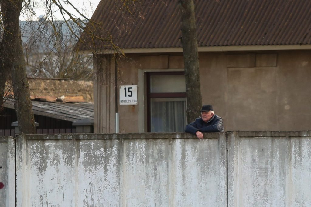 «Даугавпилс» – «Метта». Чемпионат Латвии-2021. Высшая лига, 3 тур. Даугавпилс, 3 апреля 2021 года. Фото: Сергей Кузнецов