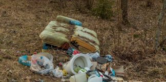Свалка в Даугавпилсе. 11 апреля 2021 года. Фото: Евгений Ратков