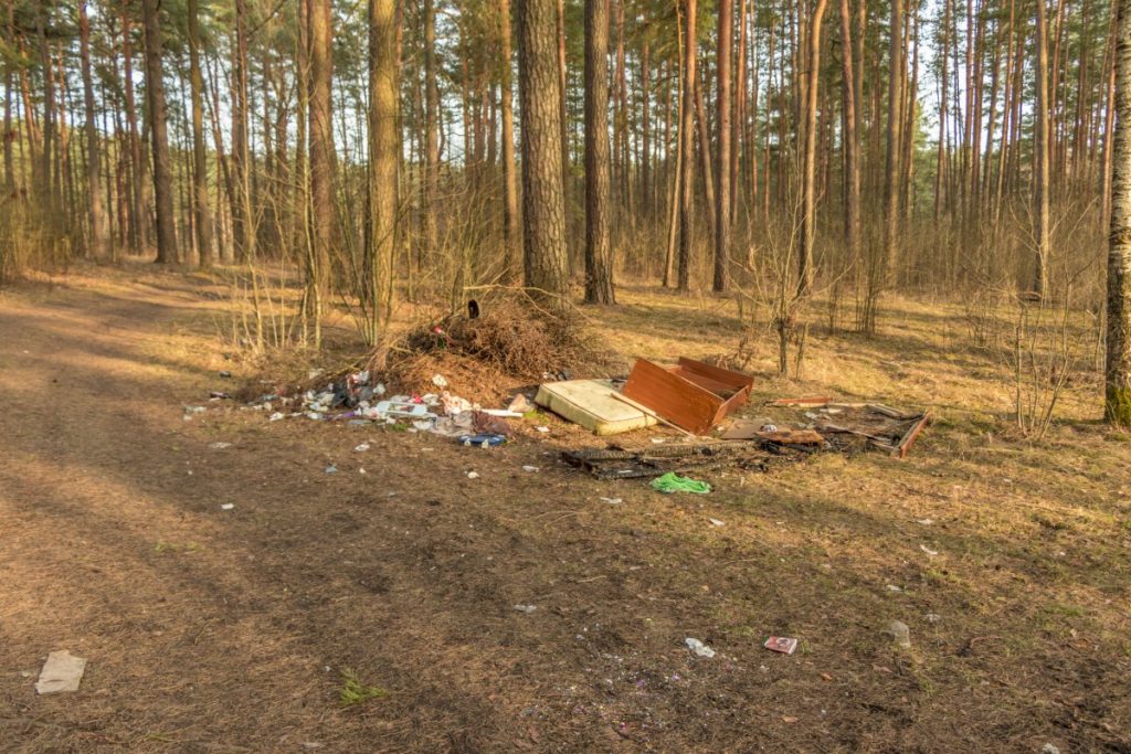 Свалка в Даугавпилсе. 11 апреля 2021 года. Фото: Евгений Ратков