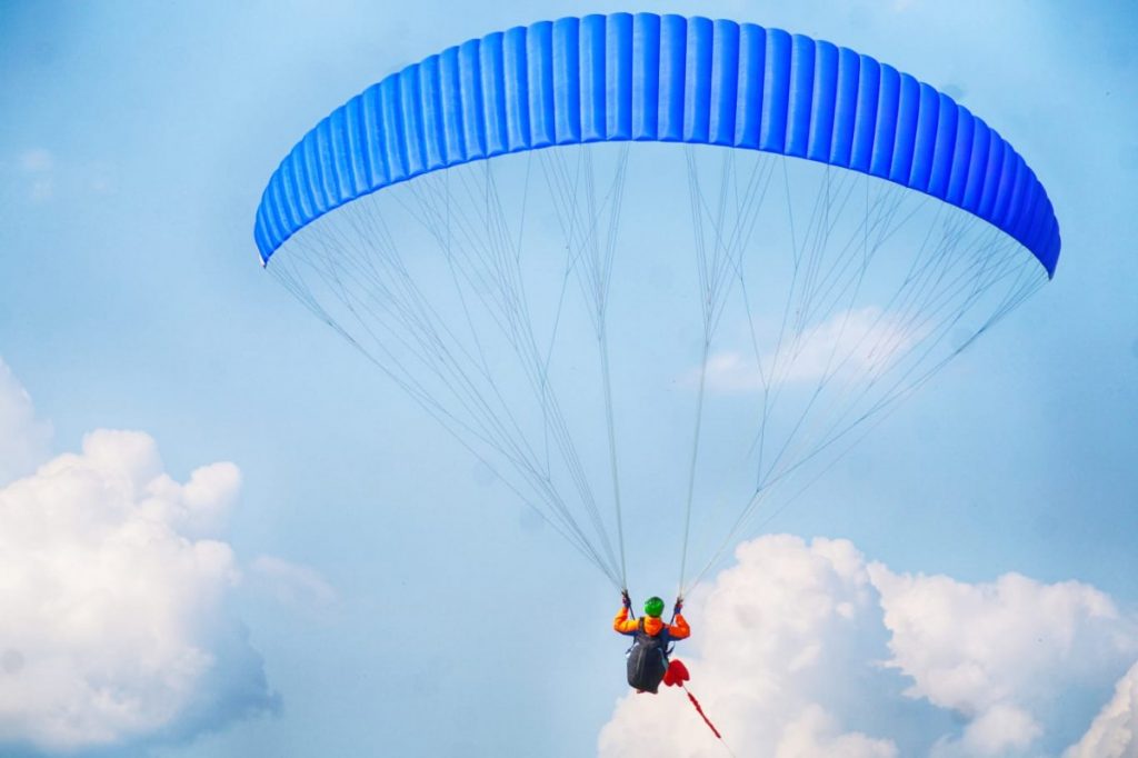 Парапланерный онлайн чемпионат XC-Contest 2021. Латвия, 9 мая 2021 года. Фото: flight.lv