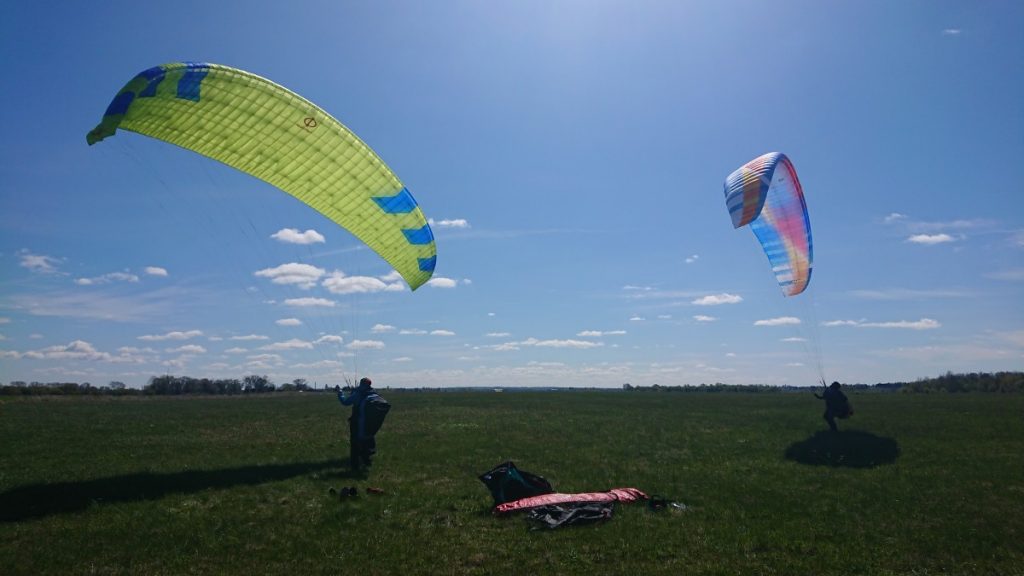 Парапланерный онлайн чемпионат XC-Contest 2021. Латвия, 9 мая 2021 года. Фото: flight.lv