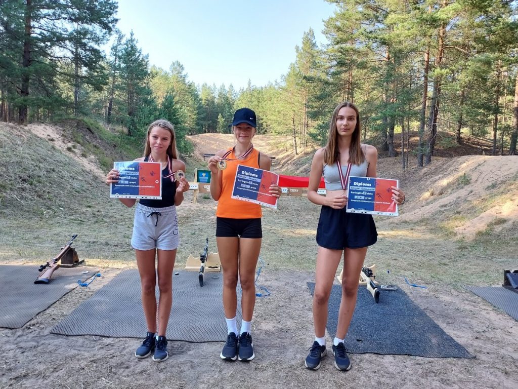 Открытый чемпионат спортшколы Даугавпилса по биатлону. Группа U 14. 9 июля 2021 года. Фото: Сергей Кузнецов
