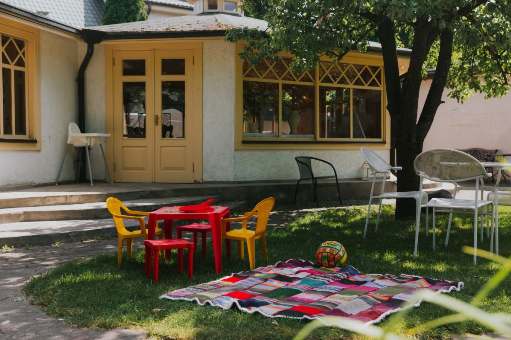 Дворик Pagalmiņš. Фото: Ирина Маскаленко