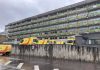 Больница им. Паула Страдиня в Риге. 15 октября 2021 года. Фото: Jauns.lv
