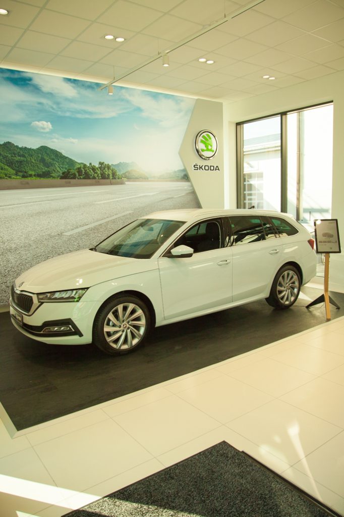 Дилерский центр ŠKODA в Даугавпилсе. Фото: ŠKODA - Auto Welle