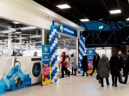 Новый магазин RD Electronics в Даугавпилсе. Фото: Макар Кириков