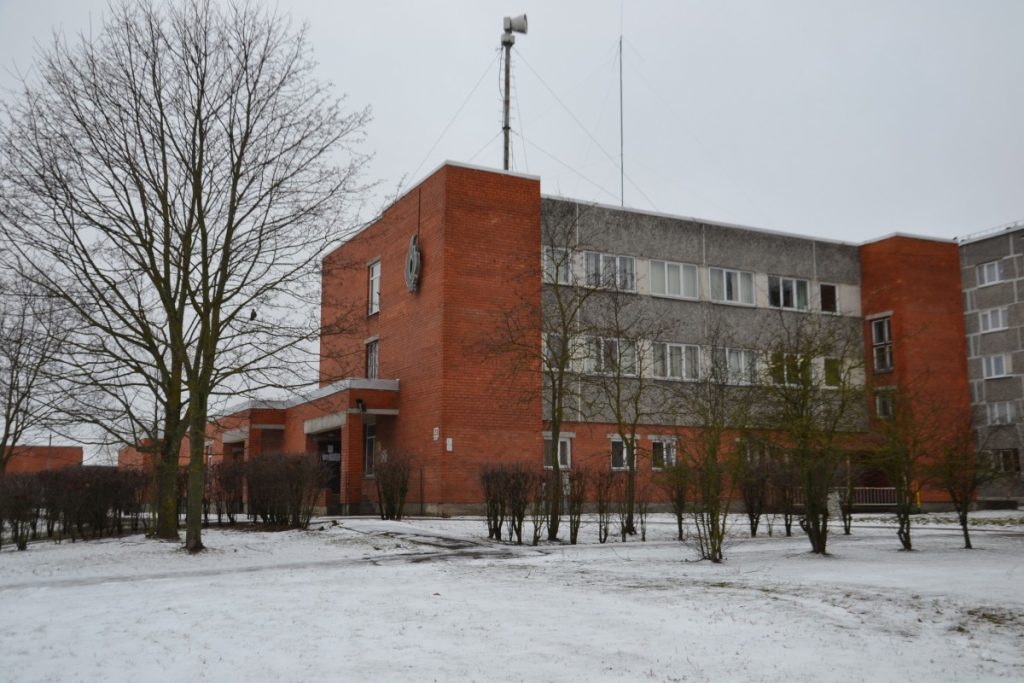 Отремонтированное пожарное депо в Даугавпилсе. 19 января 2022 года. Фото: Елена Иванцова