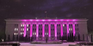 Даугавпилсский университет (старый корпус). 9 декабря 2021 года. Фото предоставлено командой Daugavpils 2027
