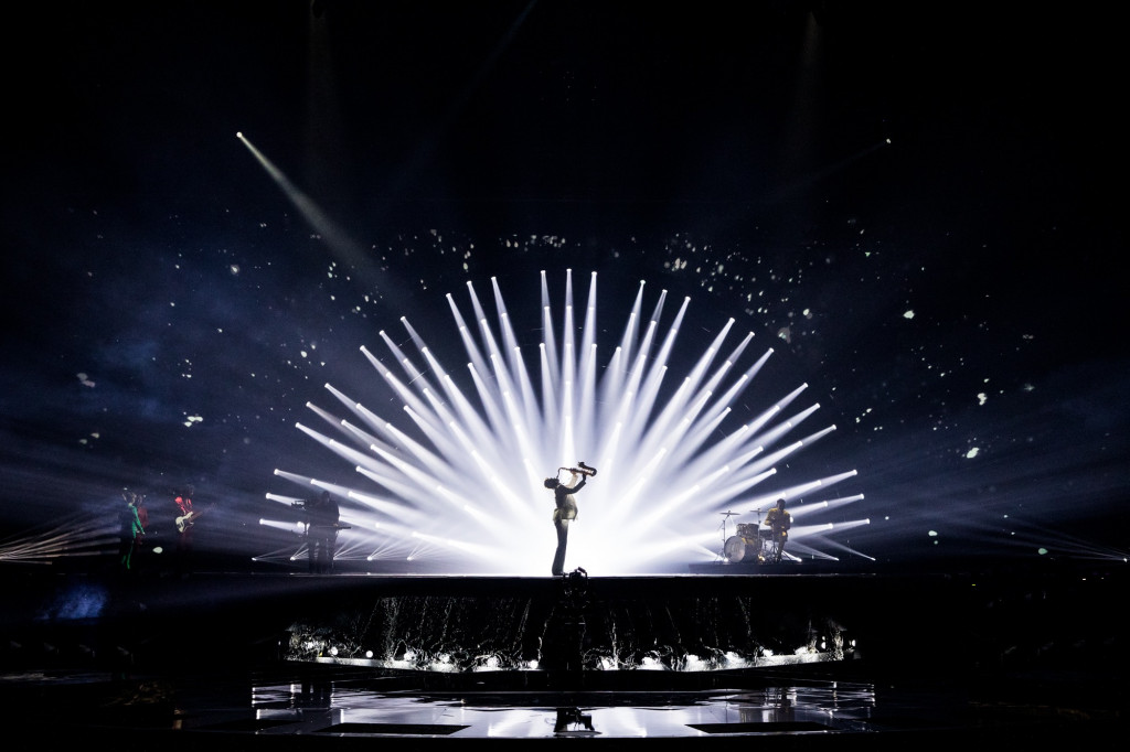 Выступление латвийской группы Citi zēni в полуфинале «Евровидения-2022». Фото: eurovision.tv