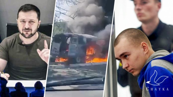 Война в Украине. Коллаж: Chayka.lv Война в Украине. Коллаж: Chayka.lv