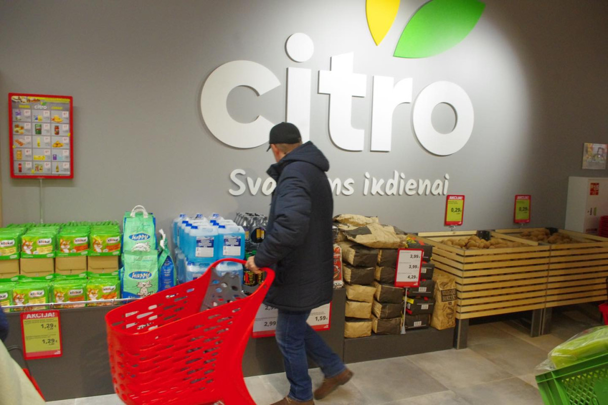 В день открытия магазина Citro в Резекне. 25 ноября 2022 года. Фото на странице Citro на фейсбуке
