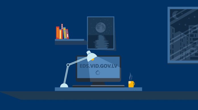 EgckE5sWAAEWd66 Подача заявлений происходит через платформу eds.vid.gov.lv. Иллюстративное изображение со страницы VID в Твиттере twitter.com/vid_gov