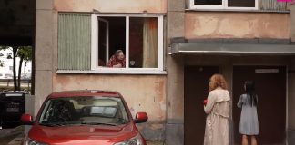 Наталья Кочегарова и журналист ЛТВ