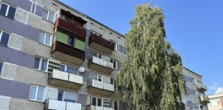 Дом по ул. Резекнес, 5 в Даугавпилсе. Сентябрь 2023 года. Фото: Анастасия Шубина
