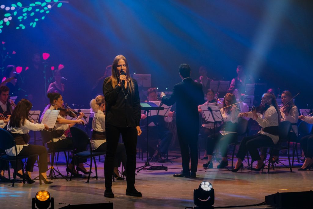 Концерт симфонического оркестра Lords of the Sound в Даугавпилсе. Большой зал Дворца культуры, 13 ноября 2023 года. Фото: Андрей Емельянов