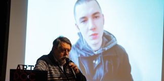 Президент фестиваля Artdocfest/Riga Виталий Манский. Рига, 2 марта 2023 года. Фото из ахива фестиваля Artdocfest/Riga
