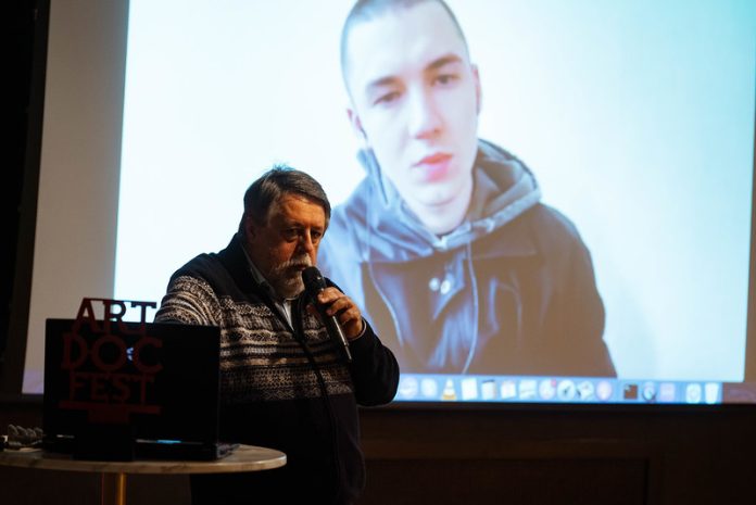 Президент фестиваля Artdocfest/Riga Виталий Манский. Рига, 2 марта 2023 года. Фото из ахива фестиваля Artdocfest/Riga