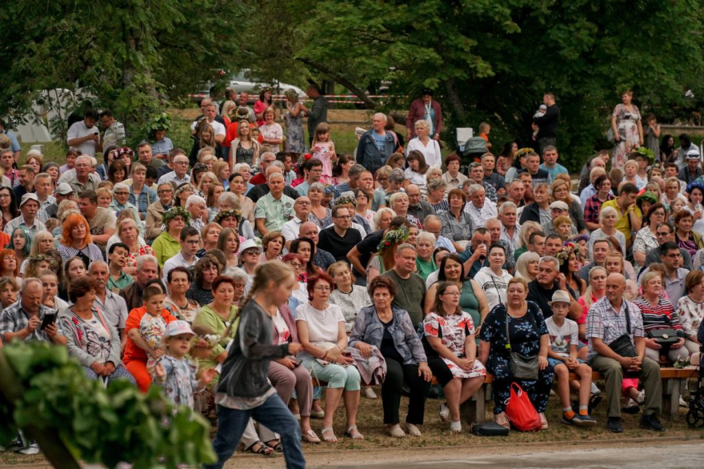 Так проходило Лиго в Вишках в прошлом году. Фото: Festivāls Līgo Višķos / Facebook