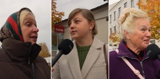 Участницы опроса о счетах на отопление в Даугавпилсе. Кадры из видео (26 октября 2024 года)