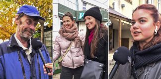 Участники опроса о дискриминации по возрасту на рынке труда в Латвии. Даугавпилс. Кадры из видео: Chayka.lv